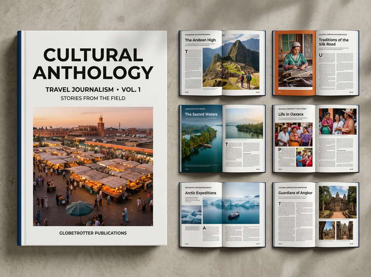 4. The Travel Journalism and 202605162315 — Book Cover Design by DesignDile