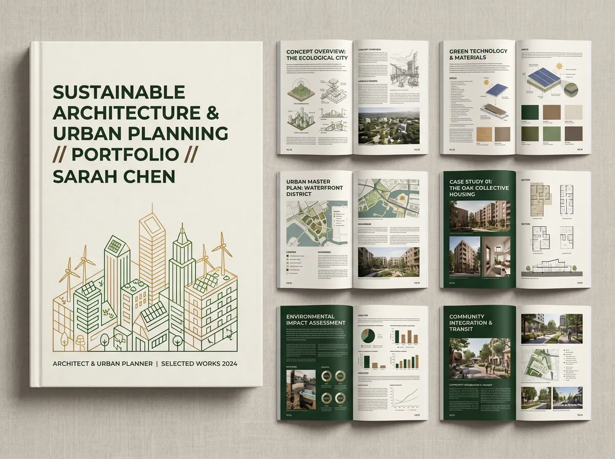 Sustainable Architecture and Urban Planning 202605052125 — Book Cover Design by DesignDile