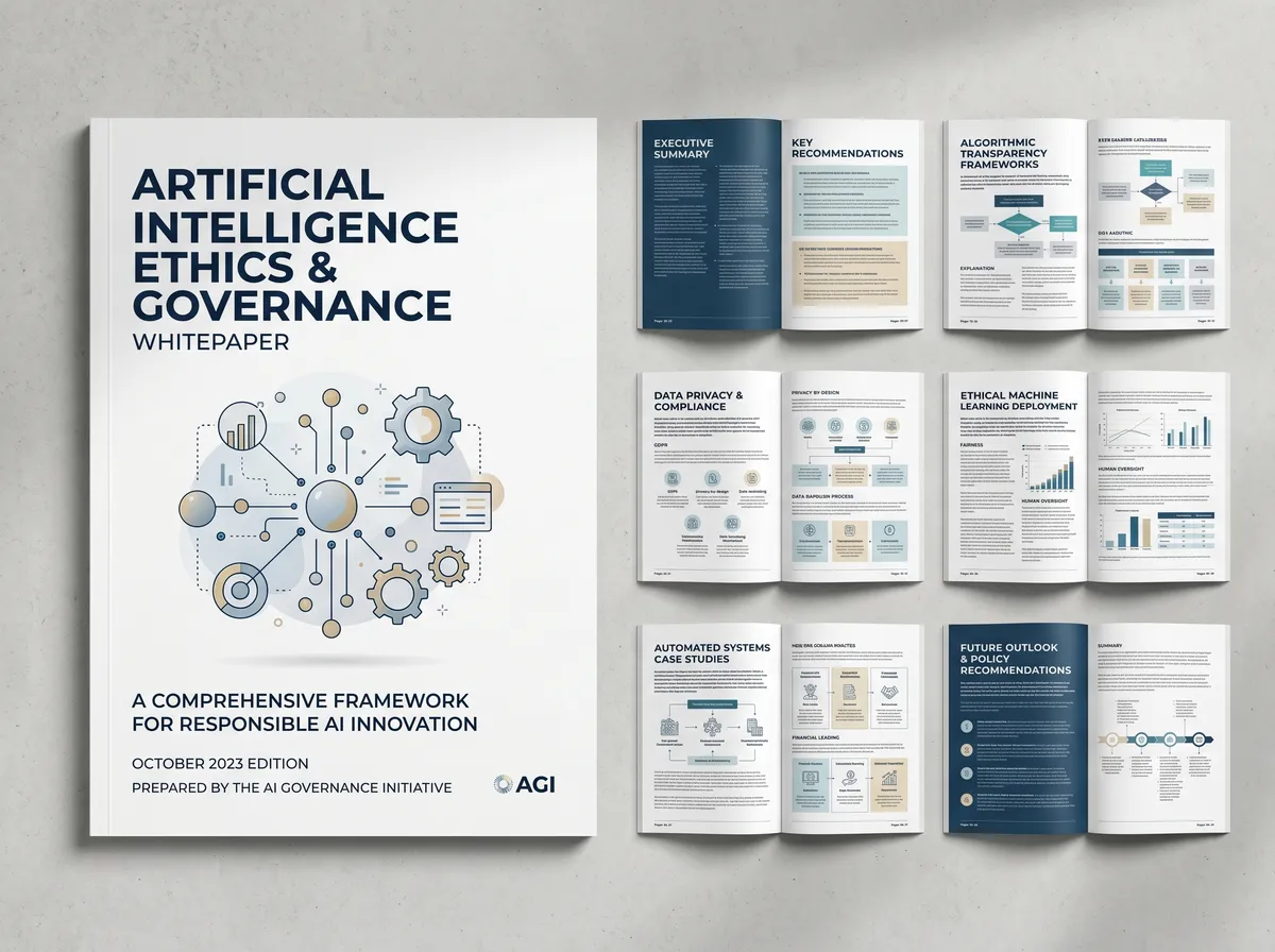 The Artificial Intelligence Ethics and 202605162317 — Book Cover Design by DesignDile
