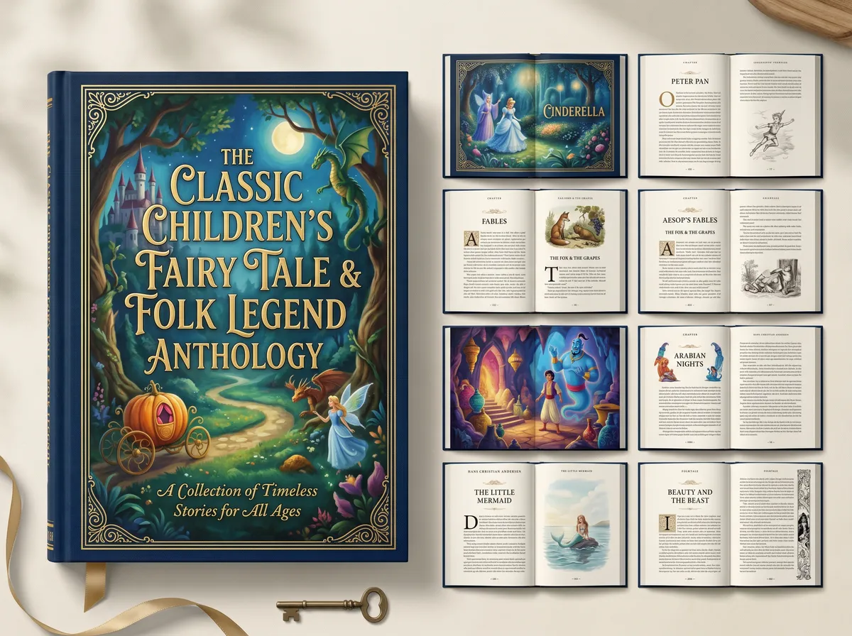 The Classic Children's Fairy Tale 202605162347 — Book Cover Design by DesignDile