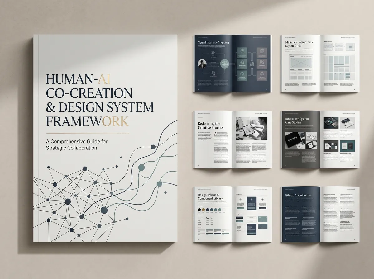 The Human-AI Co-Creation and Design 202605162331 — Book Cover Design by DesignDile