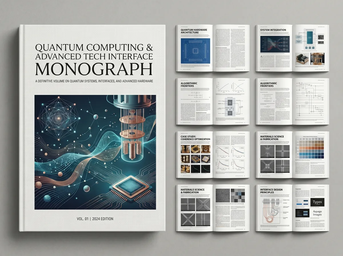 The Quantum Computing and Advanced 202605162331 — Book Cover Design by DesignDile
