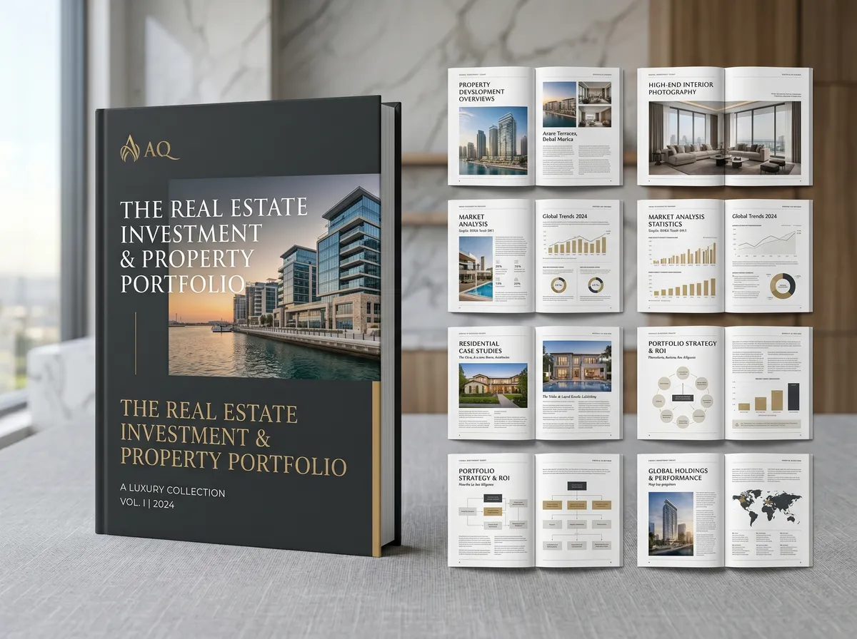 The Real Estate Investment and 202605162314 — Book Cover Design by DesignDile