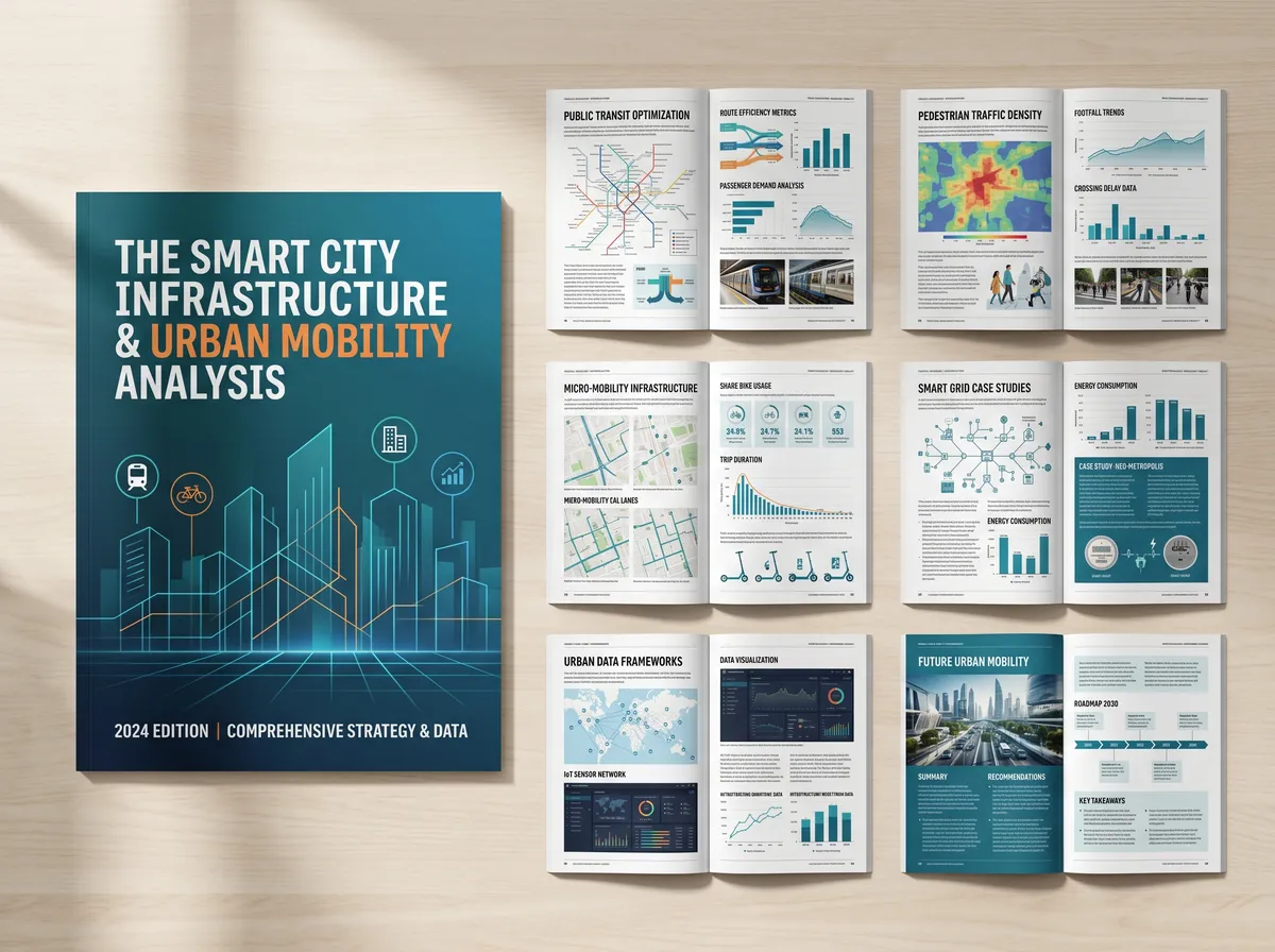 The Smart City Infrastructure and 202605162317 — Book Cover Design by DesignDile