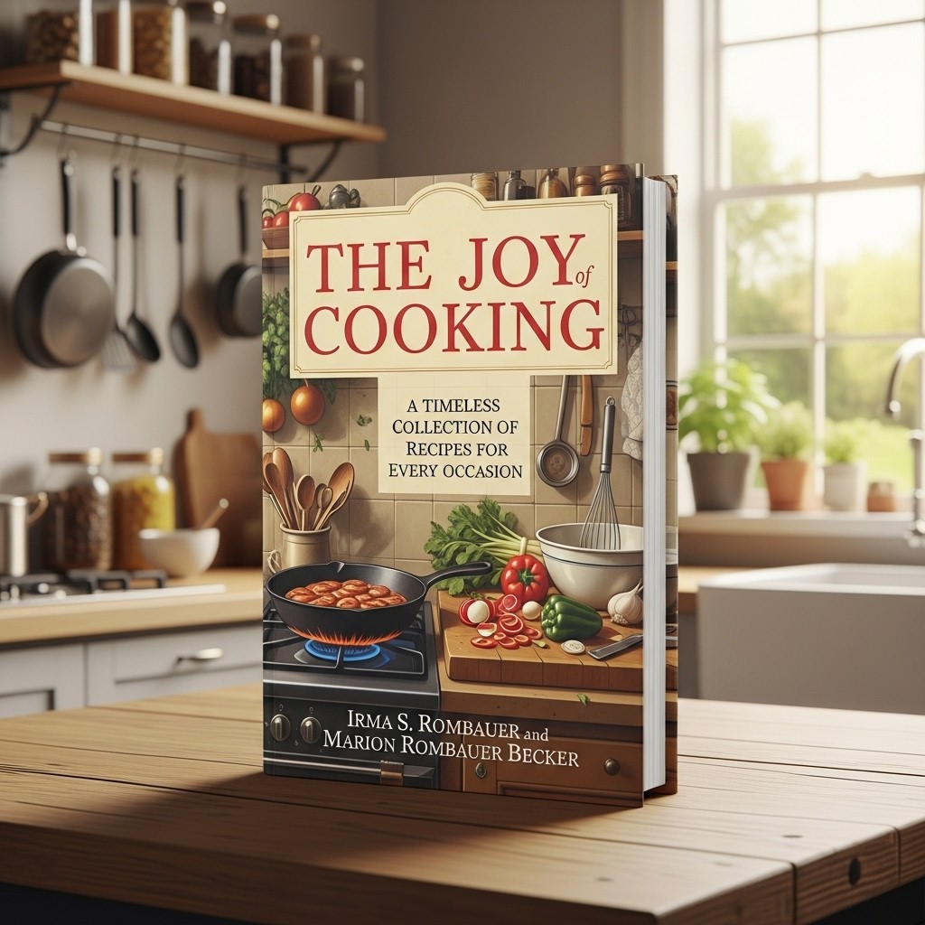The Joy of Cooking Book Cover Design by DesignDile